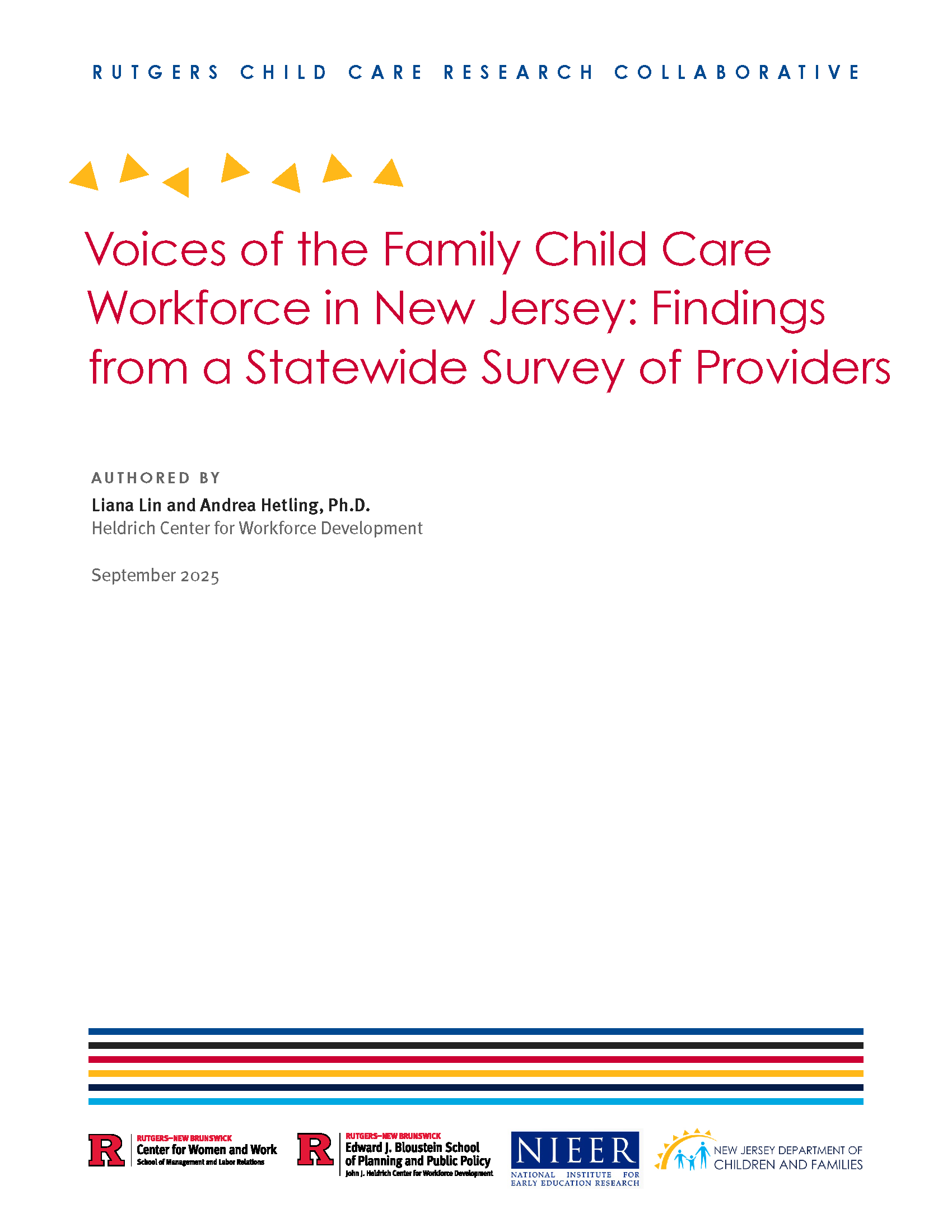 New Jersey's Teach Workforce Landscape: 2024 Annual Report