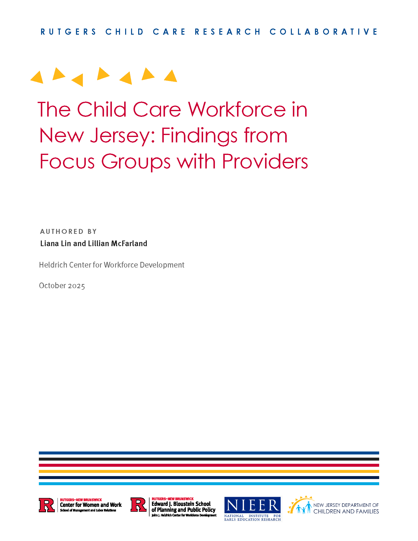 New Jersey's Teach Workforce Landscape: 2024 Annual Report